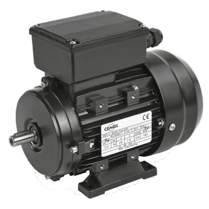 4MLE631 Motor 0,12 KW (0,17 CV) 1500 RPM Monofasico Disyuntor centrifugo CEMER