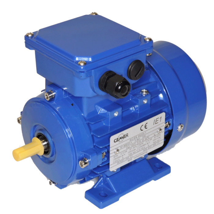2P-MSE802 Motor 1,1 KW (1.5 CV) 3000 RPM Trifasico CEMER