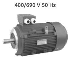 IE3-4MSEF132M B14 Motor con electrofreno 10 CV 1500 rpm 400/690V