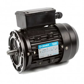 4 IE2-MJLED801-B5 Motor 0,55 KW 0,75 CV 1500 RPM Monofásico Disyuntor electrónico CEMER